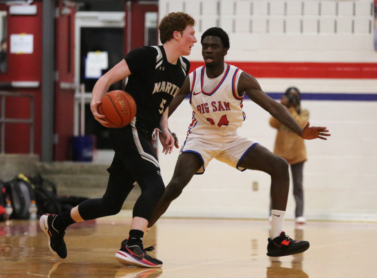 Arlington Martin Arlington Sam Houston Texas boys basketball 020323 Brian McLean 16